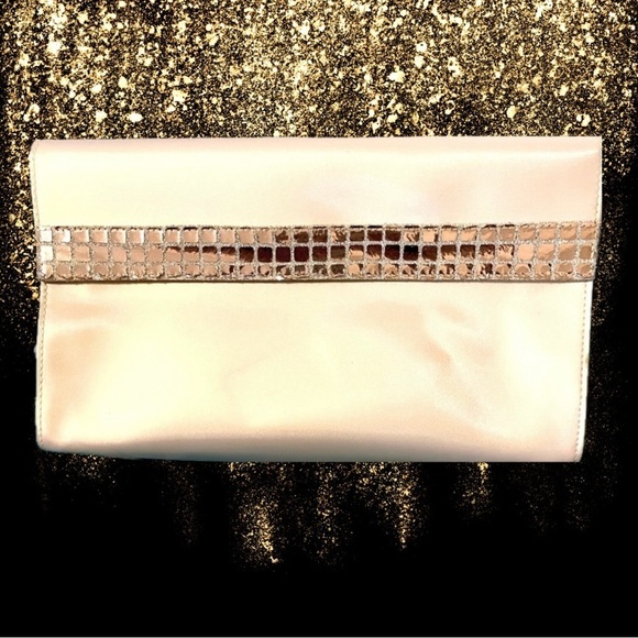 Dior Handbags - Dior Parfums Gold Cosmetic Bag Authentic